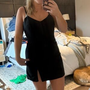 Forever 21 Elegant Black Mini Dress